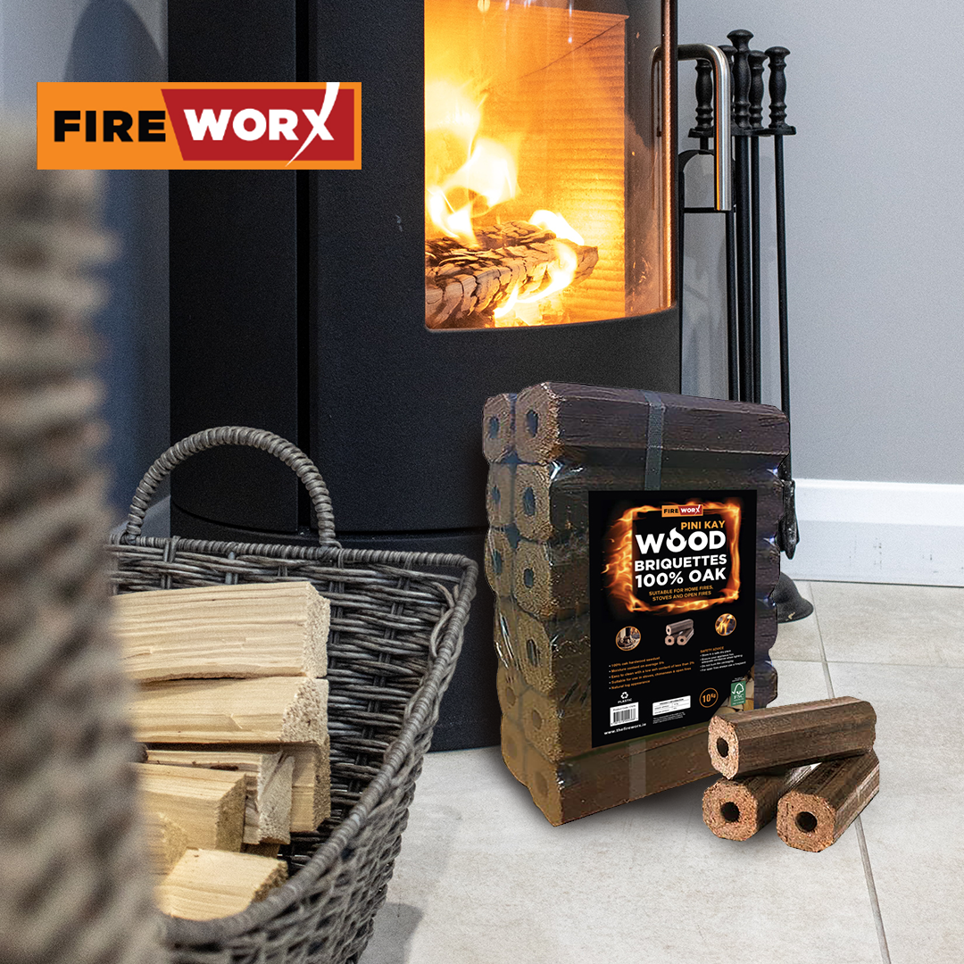 Flamers Shimada Heat Logs 8 Pack (Get 5 bales for €30)