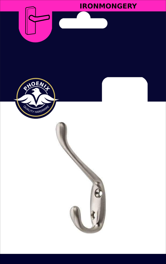 Hat and Coat Hook Chrome