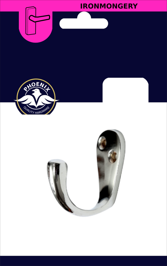 Phx Robe Hook Chrome