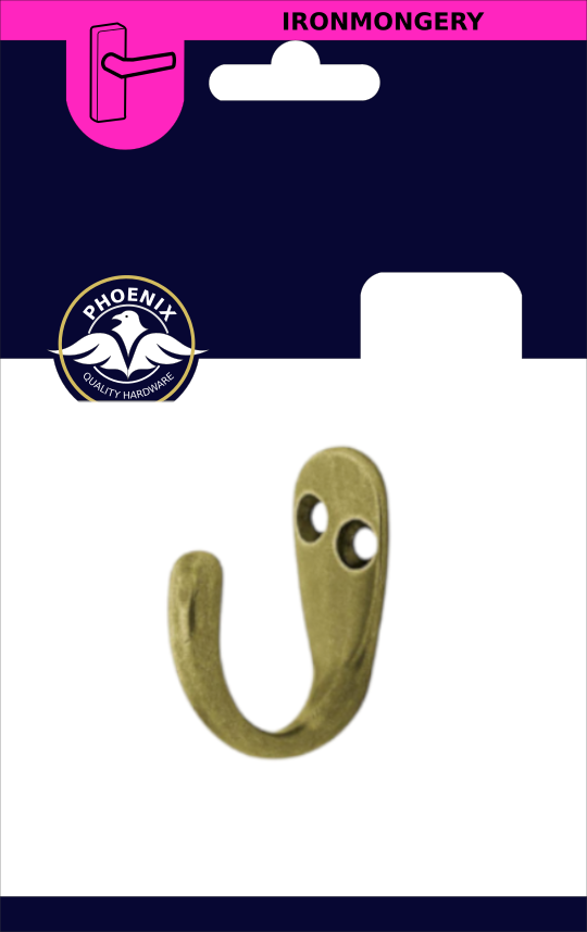 Brass Robe Hook