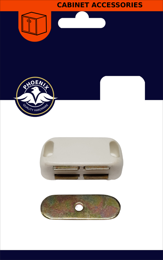 Magnetic Catch White