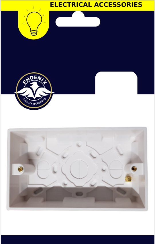2 Gang 32mm Socket Box