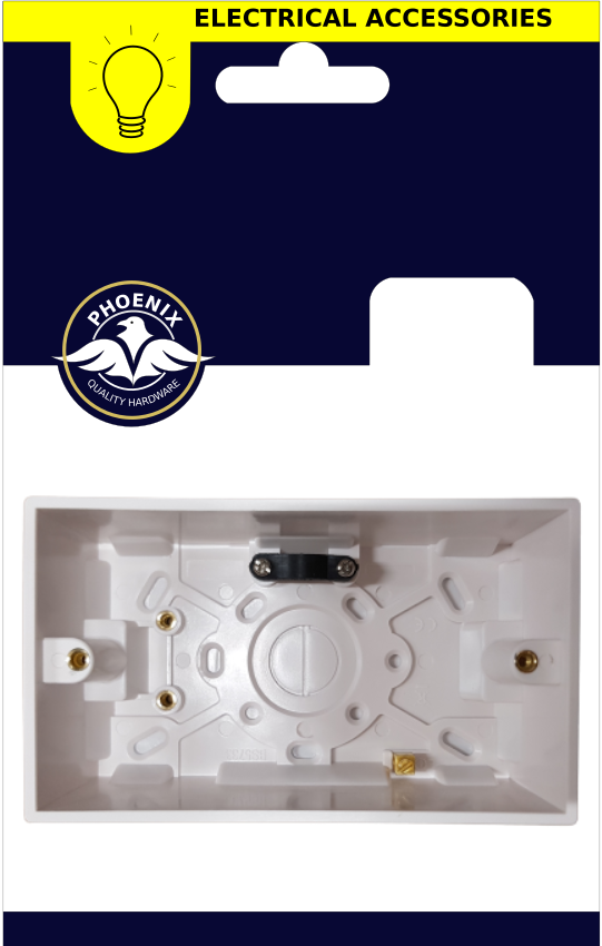 2 Gang 47mm Socket Box