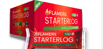 Flamers Starter Firelog Box of 10