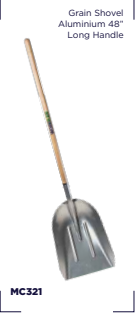 Workman Aluminium Grain Shovel
