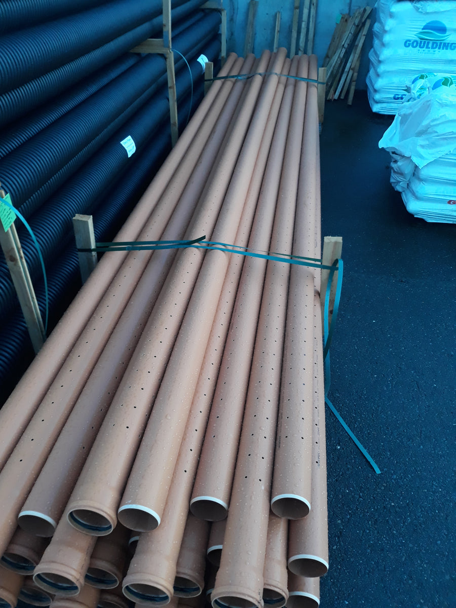 Perforated Sewer Pipe - 110mm