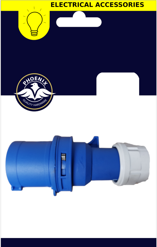 Blue Plug IP44 16 Amp 230V