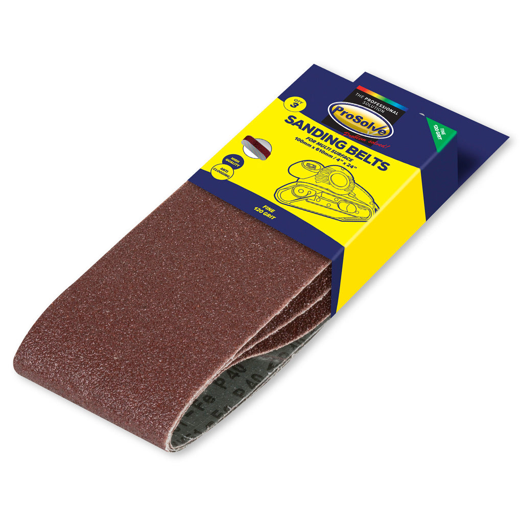 PROSOLVE SANDING BELT 75X533 3PC