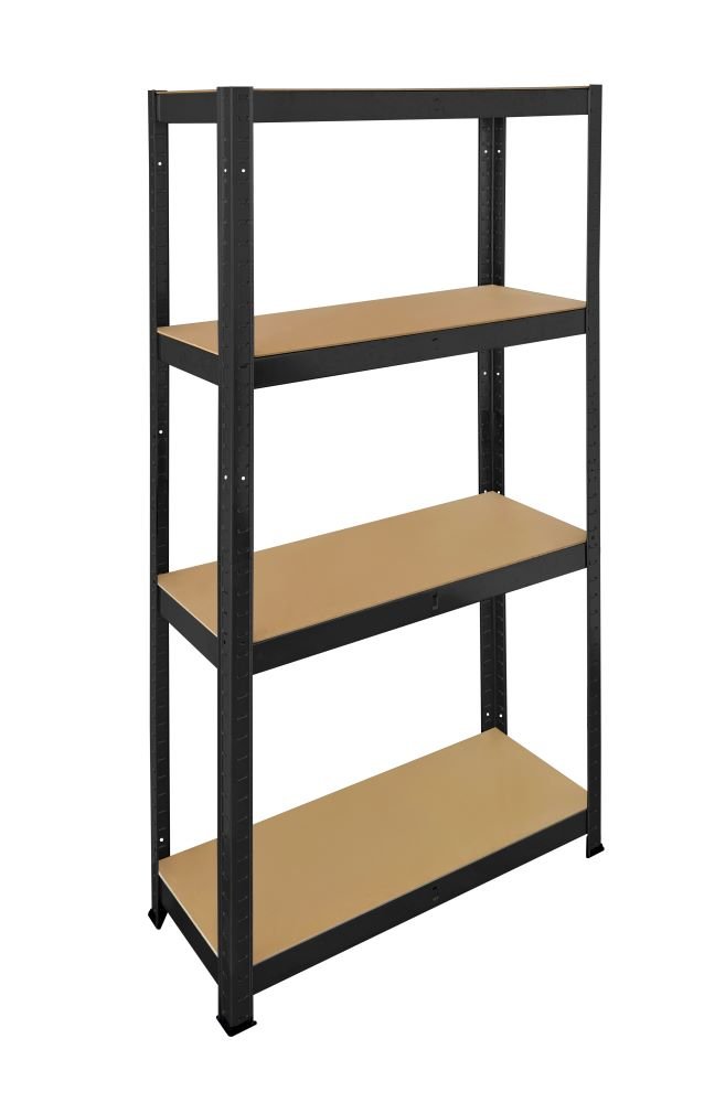 Galvanised Boltless Shelving 4 Shelves