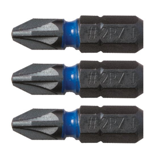 CK Blue Steel Impact Bits - PZ2 25mm