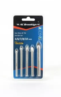 AC brooklyn 5PC Glass& Tile drill bit set