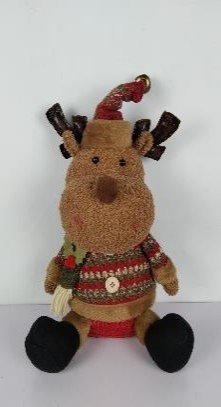 Reindeer with Christmas Jumper Plush 40cm