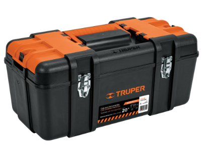 Truper 20" Tool Box With Metal Latches