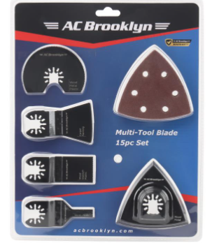 AC Brooklyn Multi-Tool Blade 15pc Set