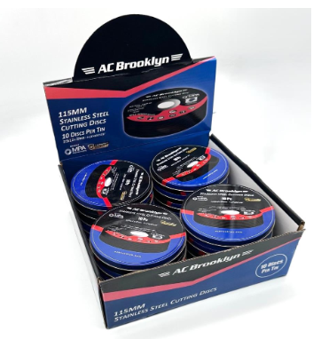 AC Brooklyn 10pc Cutting Disc 115mm
