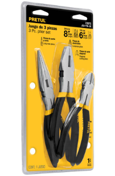 Pretul 3pc Pliers Set Blister