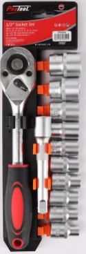 Protool 1/2inch Socket Set 10pc