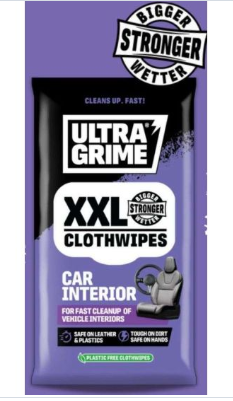 UltraGrime Car Interior Clothwipes XXL