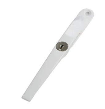 Zeta In Line Locking Handle White Clam Packaging
