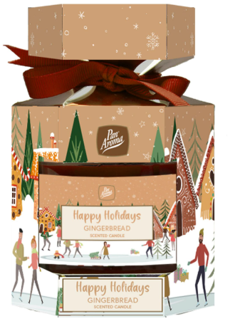 Pan Aroma Cracker Candle Holidays