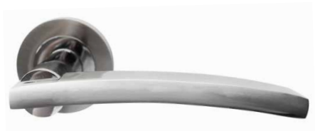 Basta Shrewsbury Lever on Rose Satin Nickel