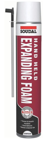 Soudal 750ml Hand Held Expanding Foam B3 Trade