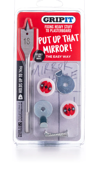 GripIt- Mirror Fixing Kit