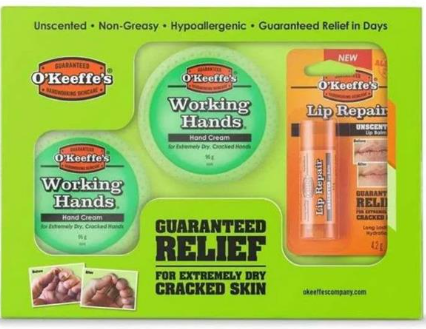 O Keeffe's Working Hands Gift Set