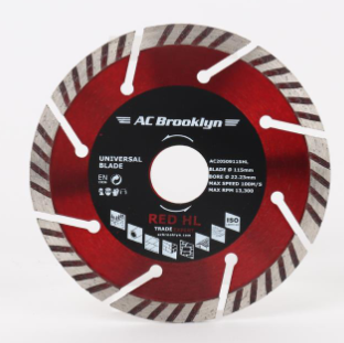 AC Brooklyn 115mm Diamond Blade Red HL Series 22.23mm