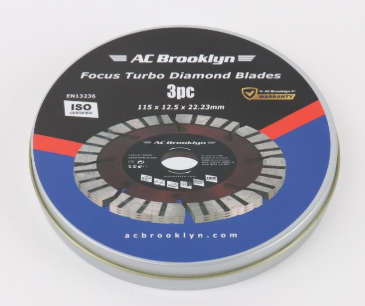 AC Brooklyn 3pc Diamond Disc 115mm
