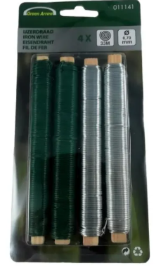 Green arrow iron wire