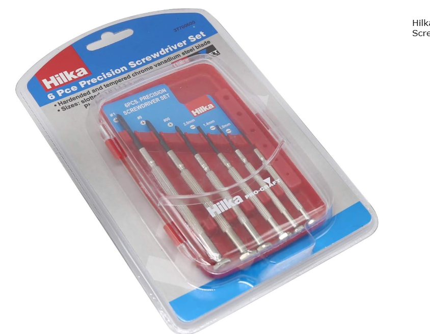HILKA 6piece precision screwdriver set