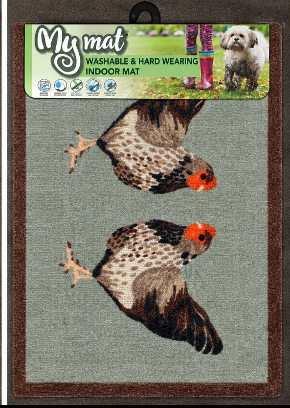 Chicken indoor mat
