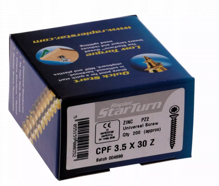 StarTurn 3.5x30 universal screw