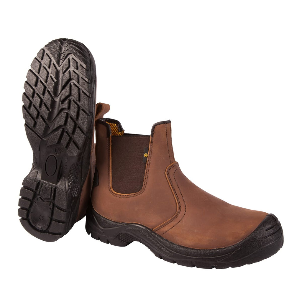 Youths Westaro Dealer Brown S1P Boot