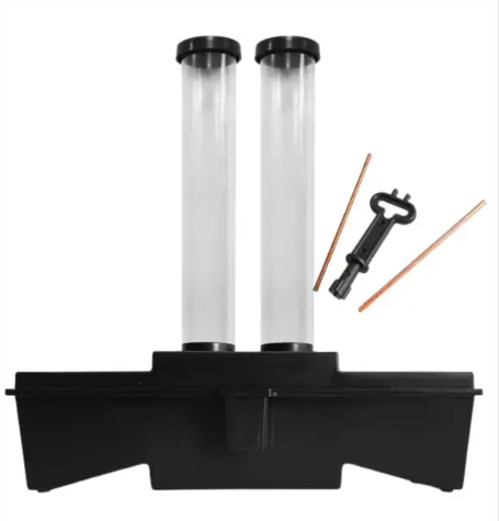 Double chamber bait box
