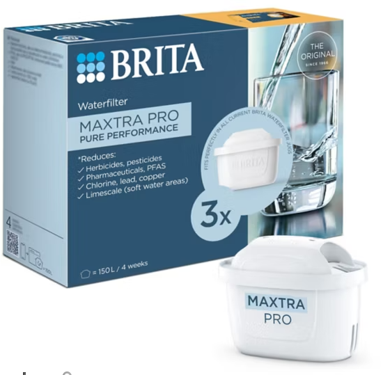 BRITA MAXTRA PRO Pure Performance 3 Pack