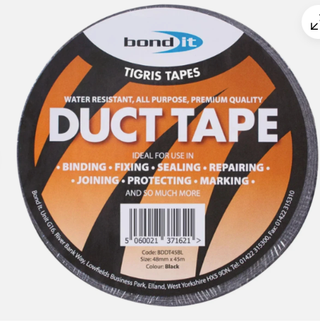 Bond It duct tape (black)