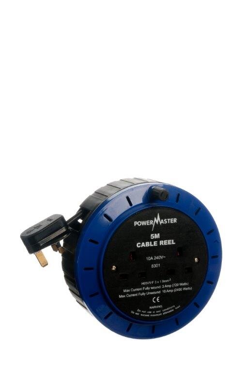 POWERMASTER 5 MTR 220V CABLE REEL