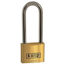 Premium Brass Padlock - 40x63mm - Long Shackle