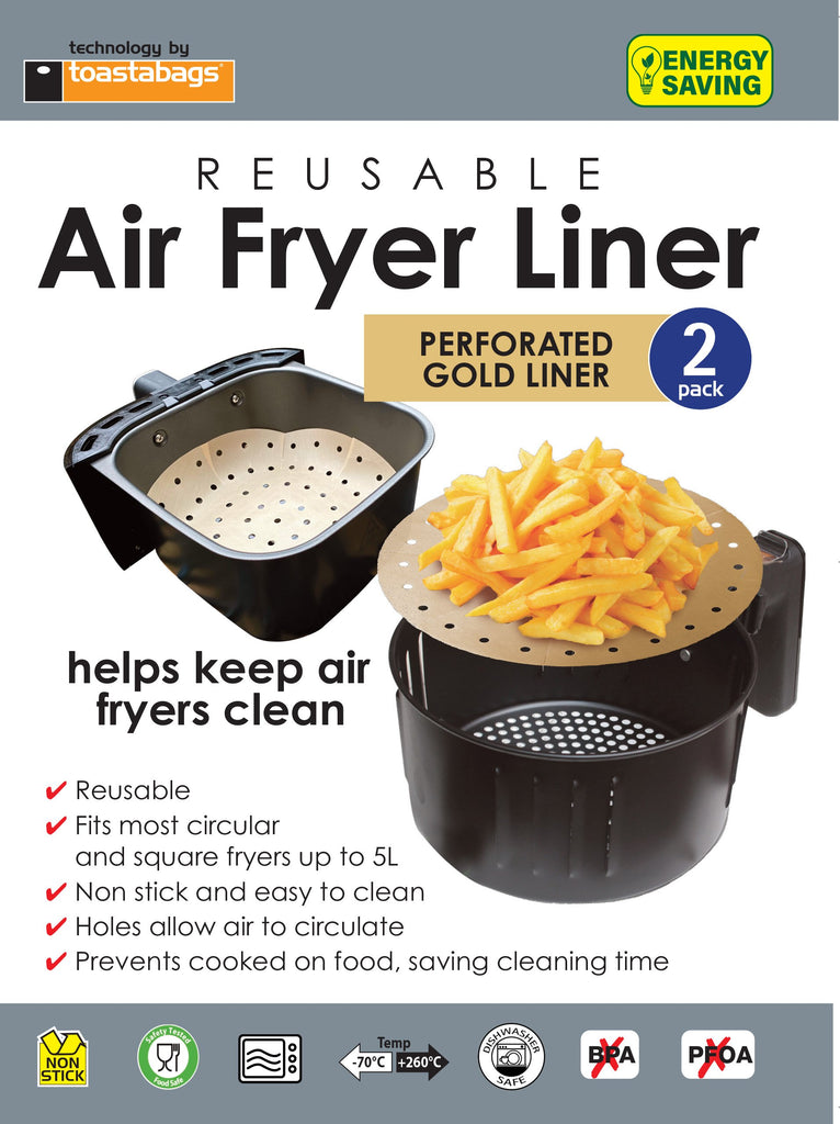 Air Fryer Liner 5-7L 2pk