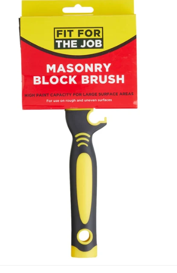 Masonry block brush