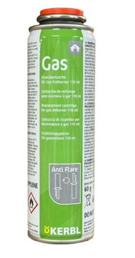 Gas refill for dehorner