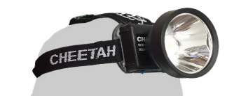 Cheetah recharable LED head light