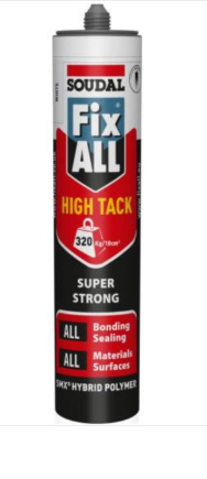 Soudal Fix all high tack hybrid polymer WHITE