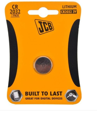 JCB LITHIUM CR2032 BATTERY