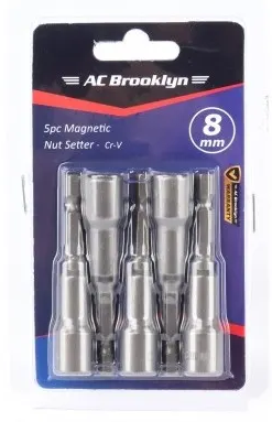 AC Brooklyn 5piece magnetic nut setter 8MM