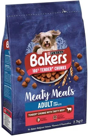 Bakers Meaty Meals Beef 2.7kg