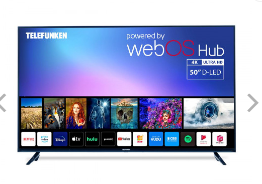 Telefunken Smart TV 50" 4k