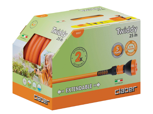 Twiddy 25m extendable hose